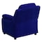 Flash Furniture Kids Recliner, 26" to 39" x 28", Upholstery Color: Blue, Weight Capacity: 90 lb. BT-7985-KID-MIC-BLUE-GG - alternate 5
